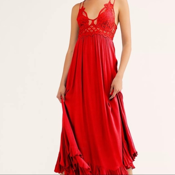 Slvs Lace Maxi Adella Dress by Free People - Picture 3 of 3